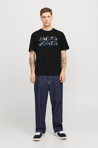 T-shirt relaxed - Noir