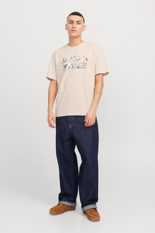 T-shirt relaxed - Beige
