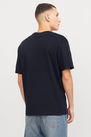 T-shirt relaxed - Bleu nuit
