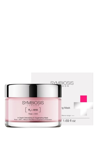 Masque Détoxifiant et Oxygénant en Profondeur - Rose + AHA - 50 ml