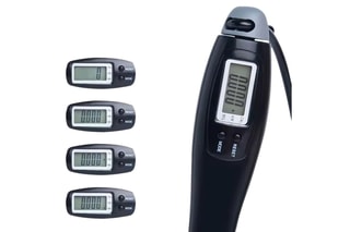 Corda de saltar com contador digital - Azul