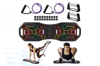 Prancha de musculação Push-up 9 em 1