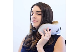 Almofada de massagem para cervical com opção de aquecimento Jade