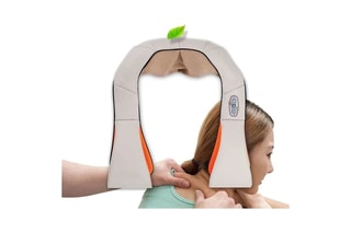Massajador para o pescoço Shiatsu com função de aquecimento