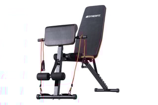 Banco de musculação dobrável multifunções Synerfit