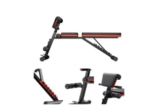 Banco de musculação dobrável multifunções Synerfit
