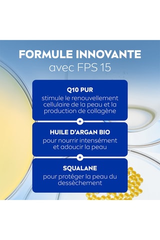 Soin jour anti-rides FPS 15 Q10 Extra nourissant - 50 ml