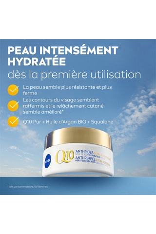 Soin jour anti-rides FPS 15 Q10 Extra nourissant - 50 ml