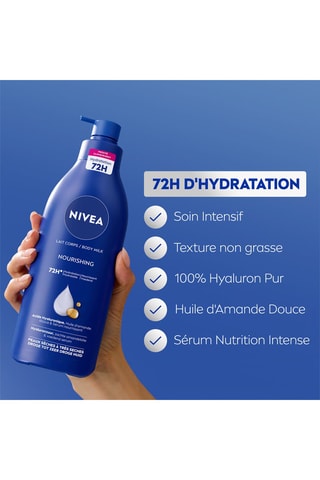Lait corps Hydratation Intense - Peaux sèches - 625 ml