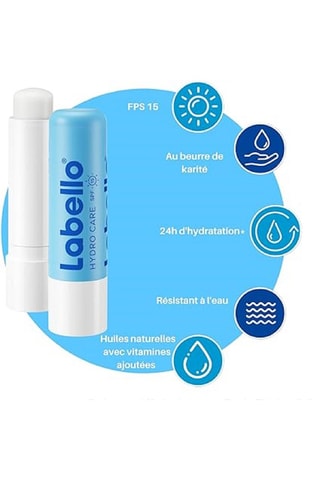 Ensemble baume à lèvres Original et Hydro Care SPF 15 - 2 x 4,8 g