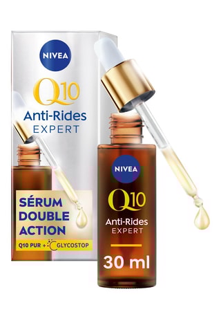 Sérum visage anti-rides double action Q10 - 30 ml