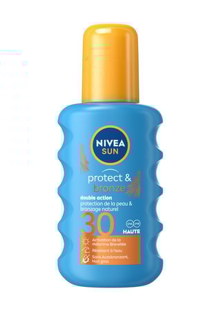 2 x 	Spray solaire activateur de bronzage Protect & Bronze SPF30 - 200 ml