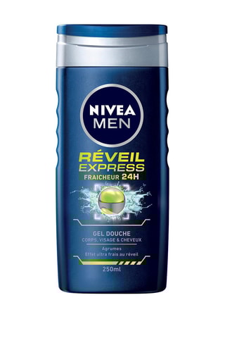4 gels douche Réveil Express 4 x 250 ml