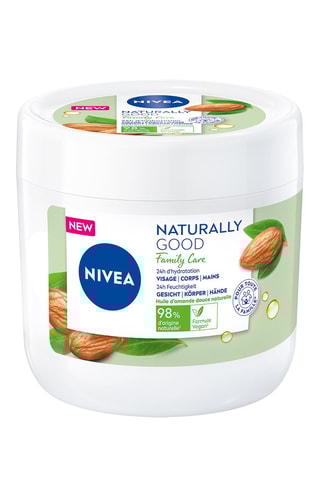 	2 crèmes multi-usage Naturally Good Family Care Amande douce - 2 x 450ml