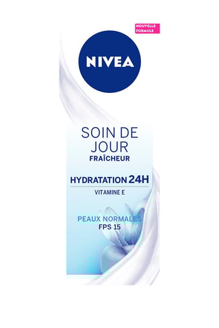 2 soins de jour fraîcheur Hydratation 24 h SPF15 - 2 x 50 ml