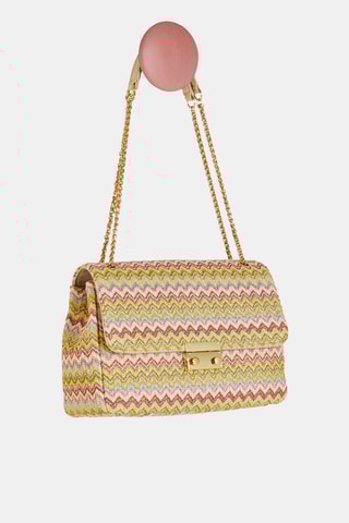 Sac à main - Beige et rose