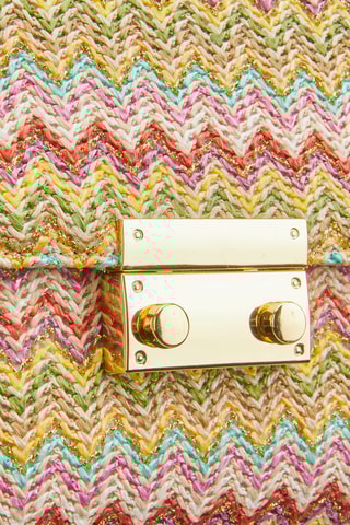 Sac à main - Beige et rose