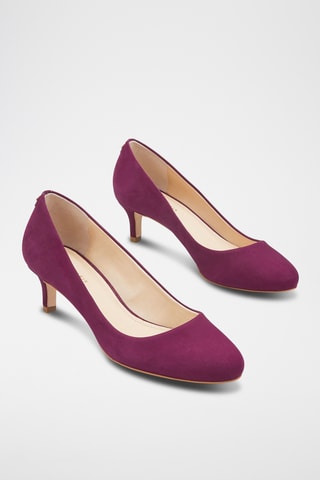 Escarpins en cuir Zelie - Violet