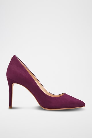 Sapatos de salto em couro Azoa - Violeta