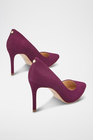 Sapatos de salto em couro Azoa - Violeta