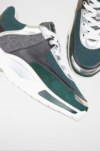Baskets plateformes Harena - Gris