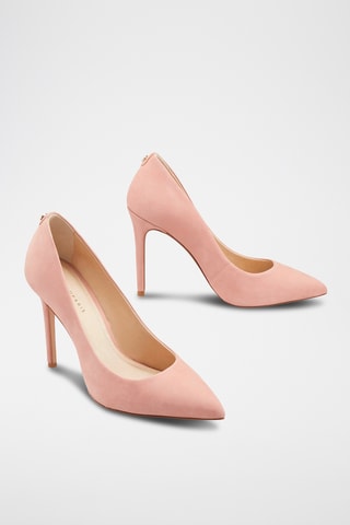 Sapatos de salto em couro Jissia - Rosa