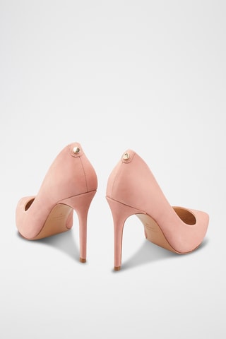 Sapatos de salto em couro Jissia - Rosa