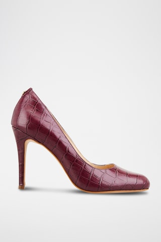 Escarpins vernis en cuir Oana - Bordeaux