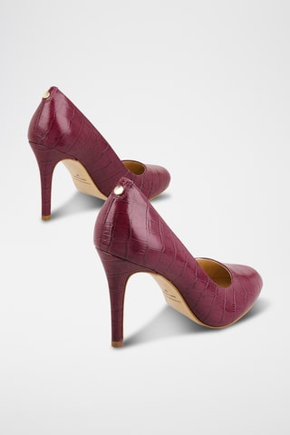 Escarpins vernis en cuir Oana - Bordeaux