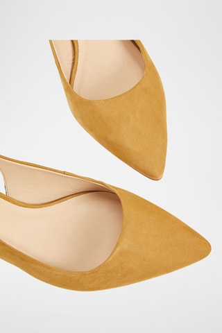 Escarpins en cuir Orea - Jaune