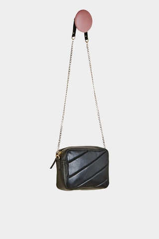 Sac à main en cuir Abri - Noir