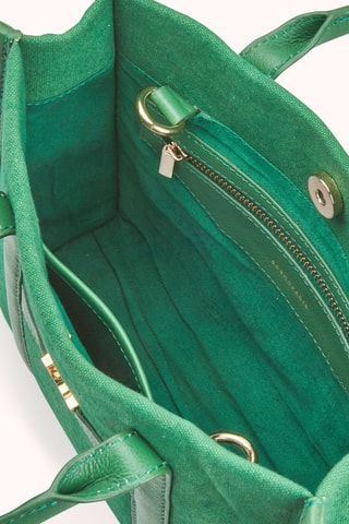 Sac à main en cuir Arimi - Vert