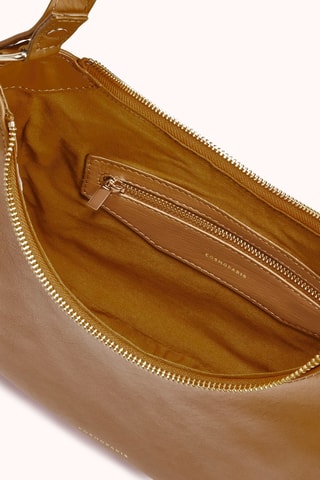 Sac à main en cuir Auriane - Marron