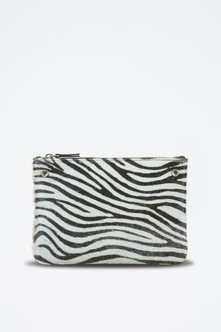 Pochette en cuir Memuno - Blanc