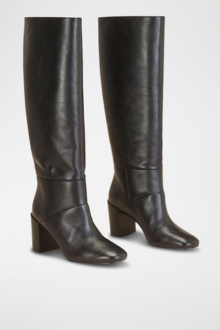 Bottes en cuir Romali - Noir