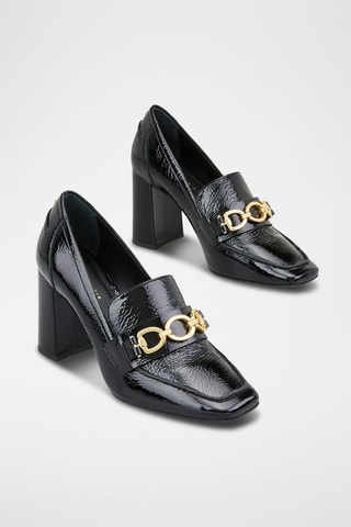Escarpins en cuir Zilana - Noir