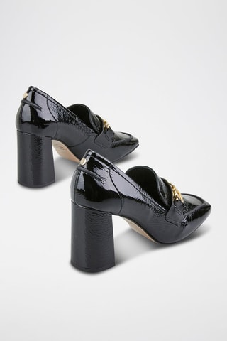 Escarpins en cuir Zilana - Noir