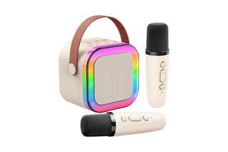 Enceinte Karaoké TechKidz - 2 micros - Bluetooth