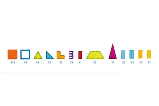 Construction TechKidz - Magnétique - 45 pcs