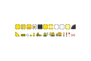 Construction TechKidz - Magnétique - 47 pcs