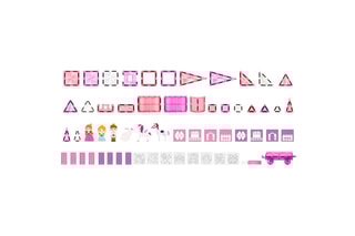 Construction TechKidz - Magnétique - 126 pcs