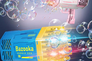 Bazooka bulles TechKidz - Led - 69 trous