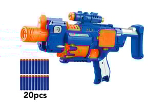 Pistolet TechKidz - Fléchettes en mousse