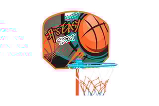 Panier basket TechKidz - 141 cm - Easy Stat
