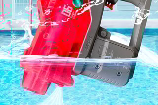 Pistolet à eau TechKidz - Longue distance - Rafale