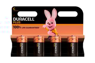 Pile C Duracell LR14 - Blister de 4 piles
