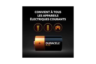 Pile C Duracell LR14 - Blister de 4 piles