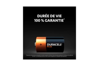 Pile C Duracell LR14 - Blister de 4 piles
