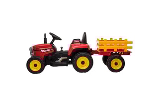 Tracteur TechKidz - 12 V - Télécommande