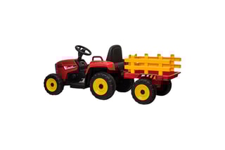 Tracteur TechKidz - 12 V - Télécommande